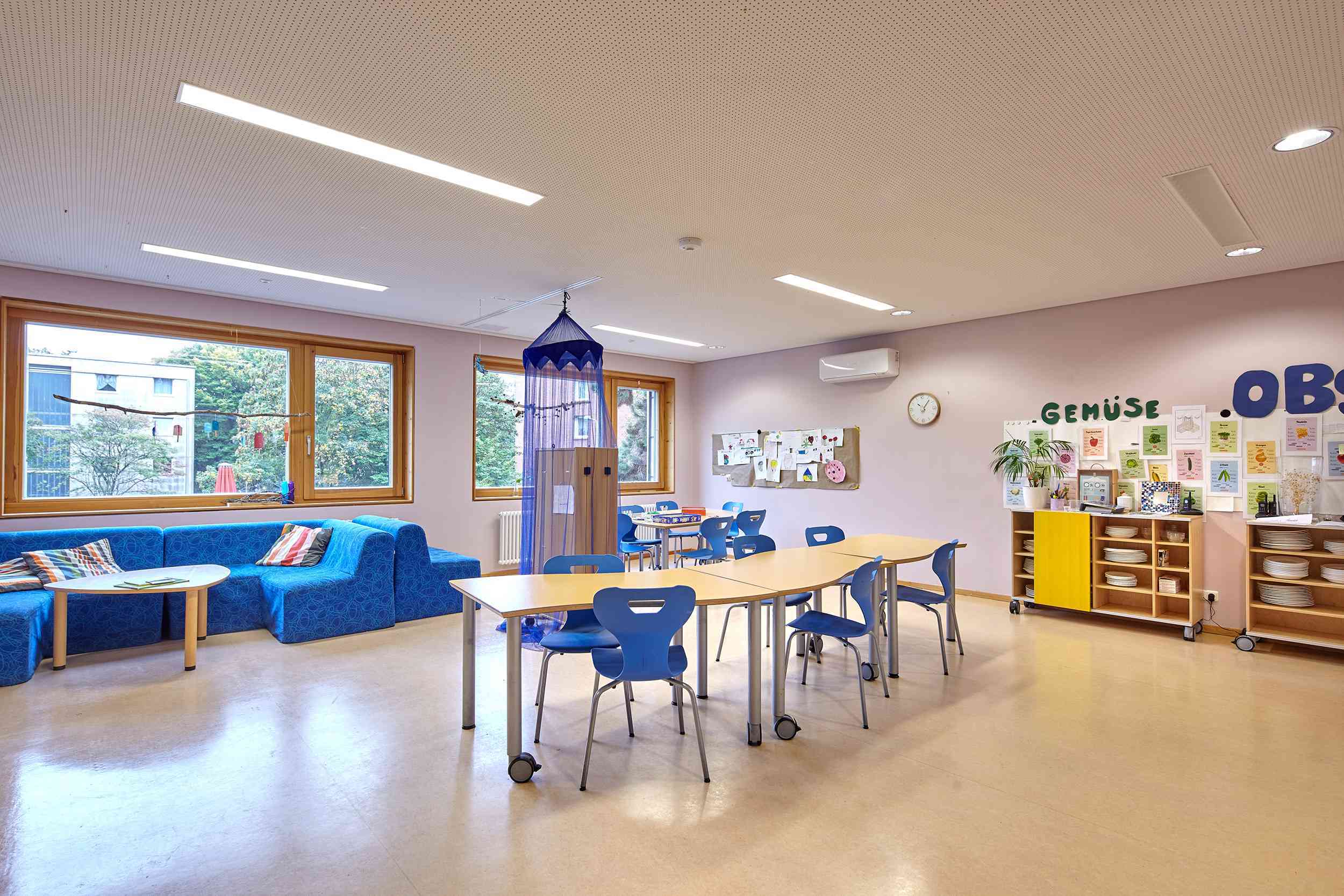 Innenbereich im Kinderzentrum Gerhart-Hauptmann-Ring 400a