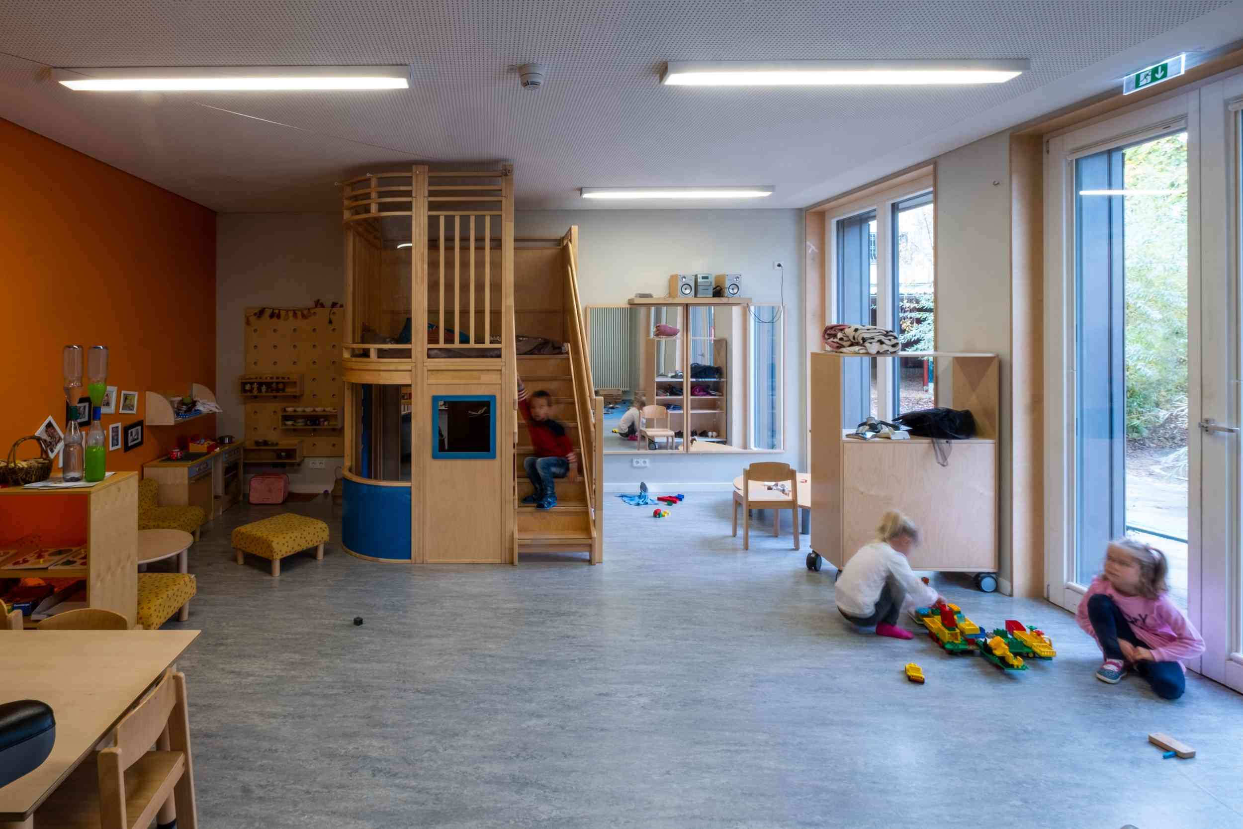 Innenbereich im Kinderzentrum Georg-Treser-Straße