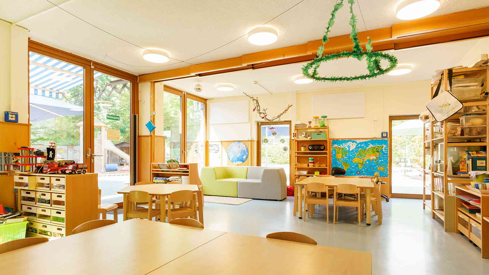 Innenbereich im Kinderzentrum Bernhard-Grzimek-Allee