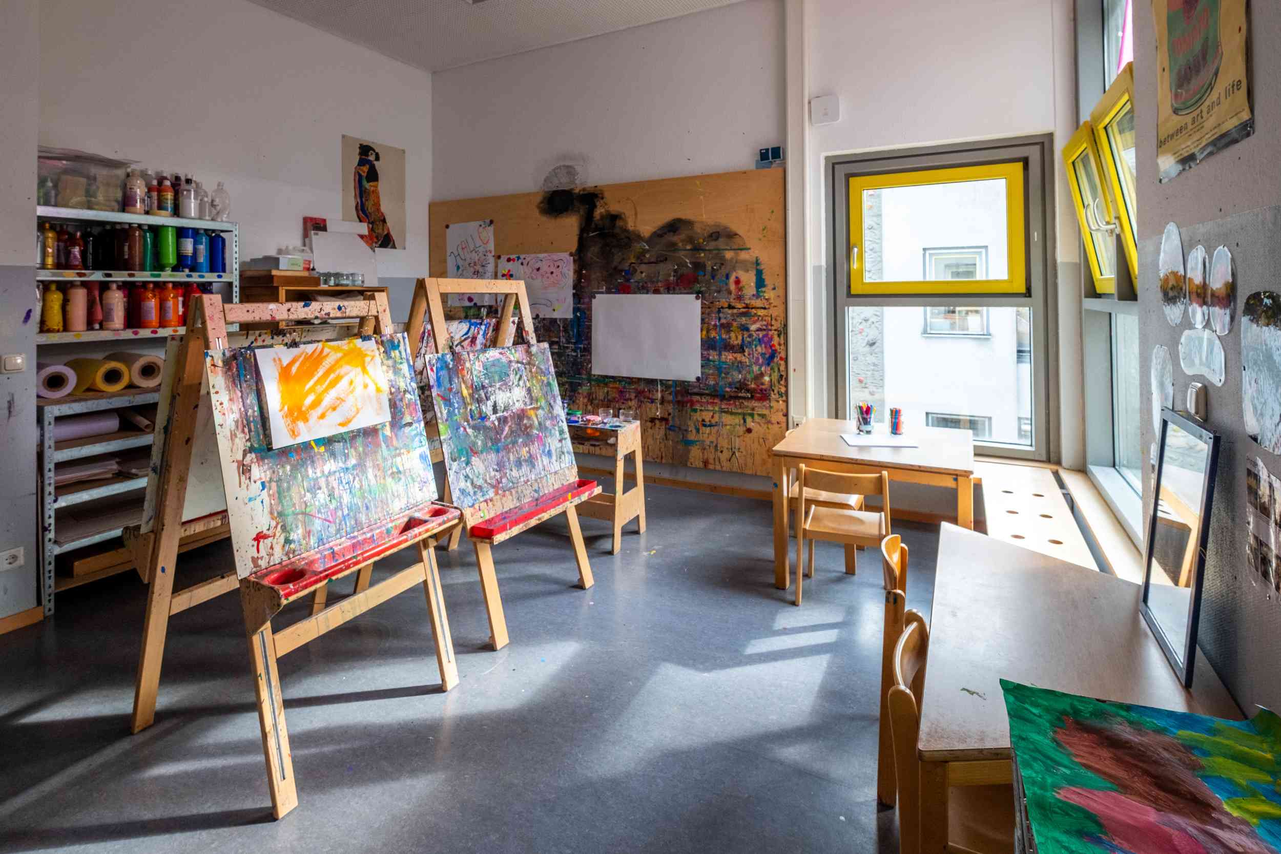 Atelier im Kinderzentrum Rendeler Straße