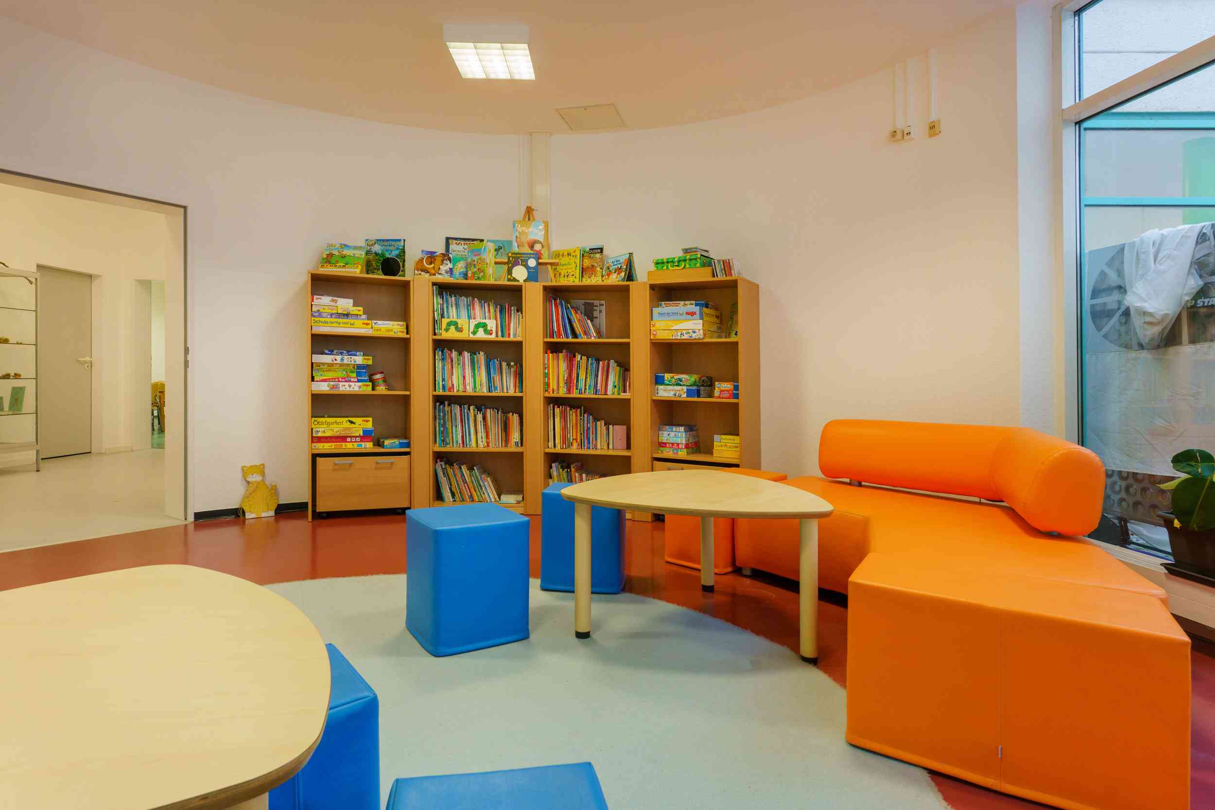 Lesezimmer im Kinderzentrum Johann-Klohmann-Straße