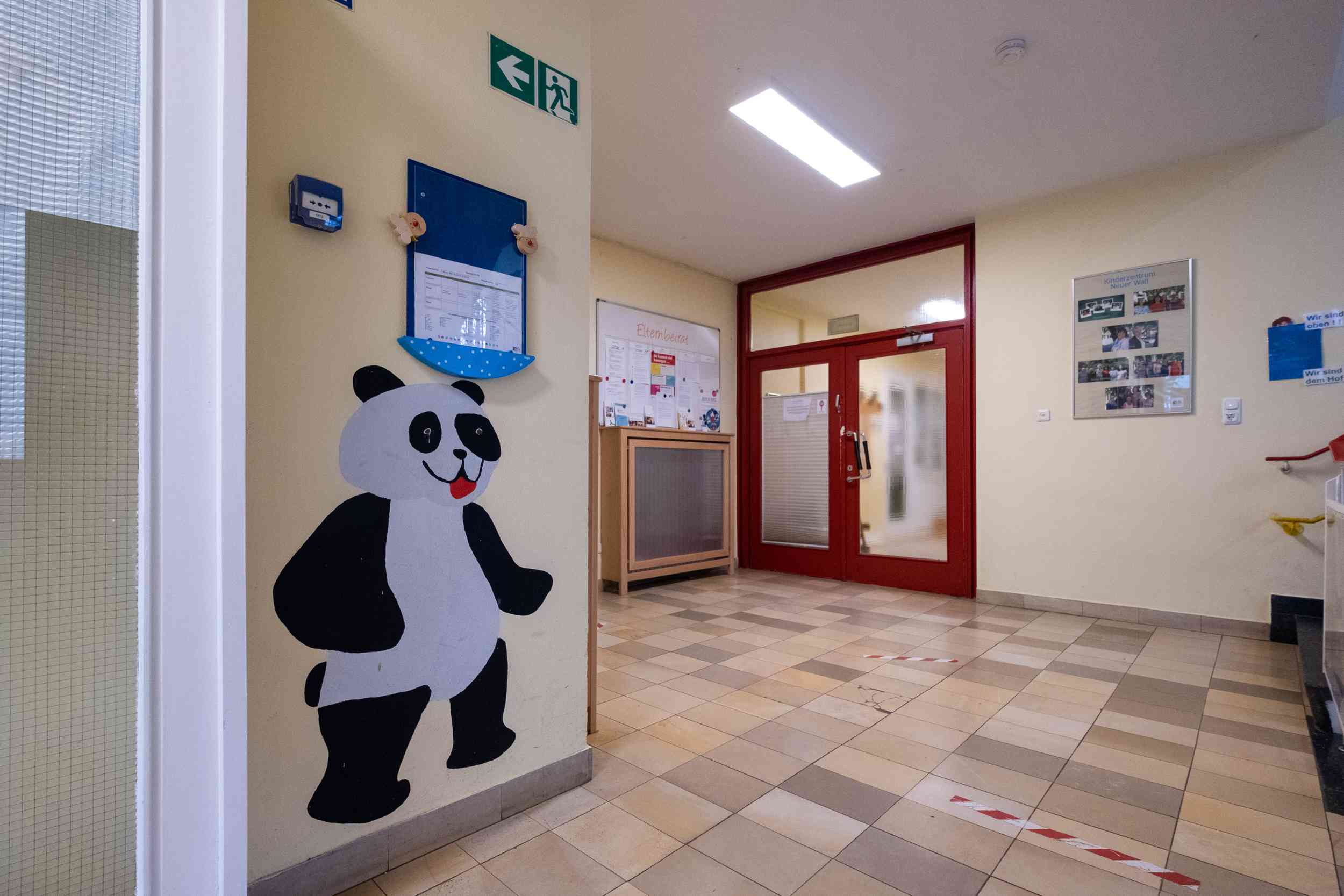 Eingangsbereich im Kinderzentrum Neuer Wall