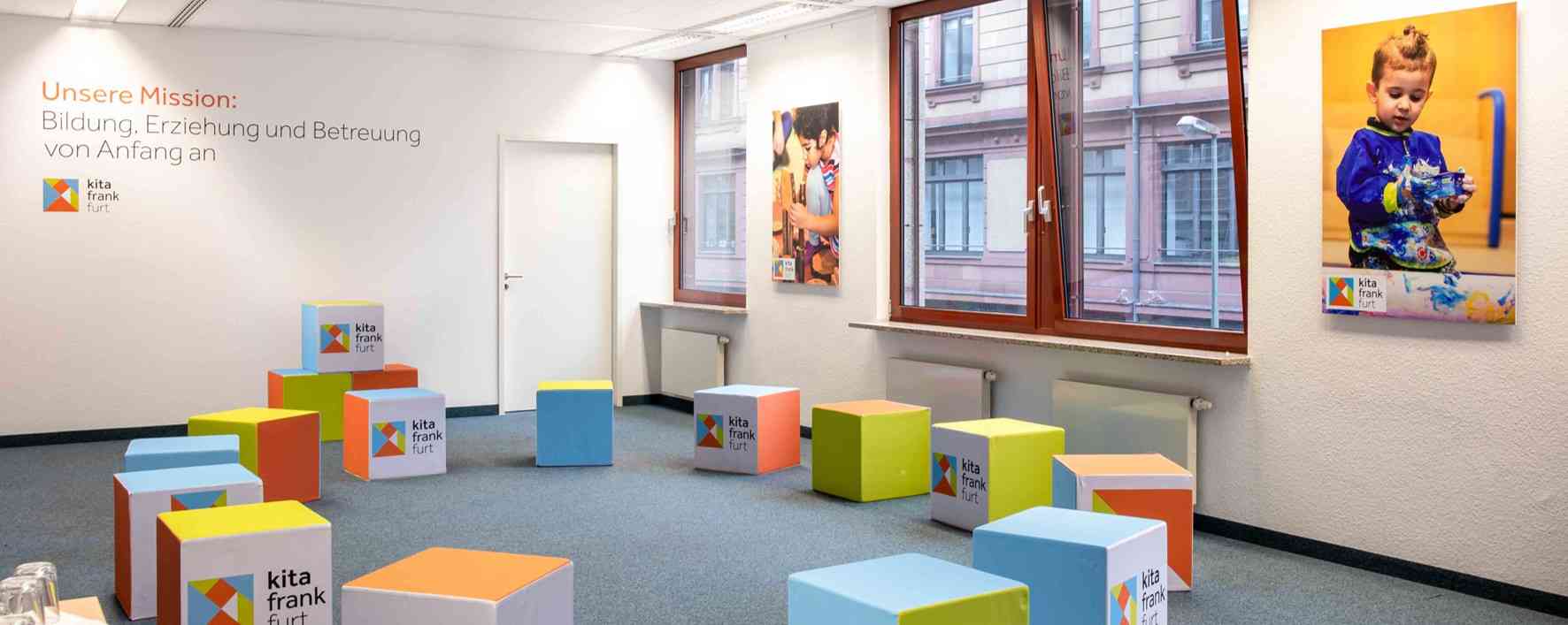 Bild von Fortbildungsraum in der Zentrale von Kita Frankfurt