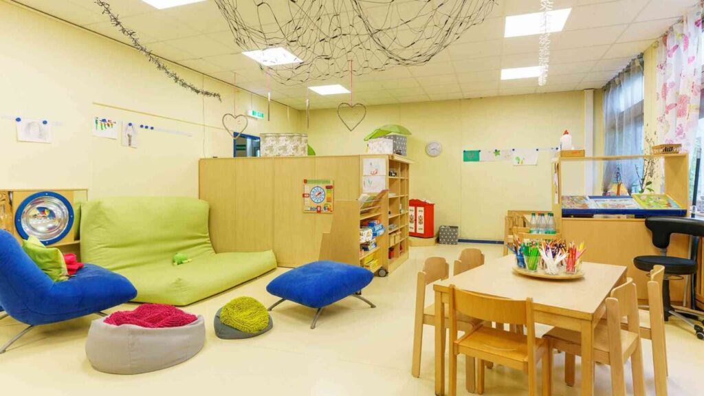 Innenbereich im Kinderzentrum Hanauer Landstraße 24