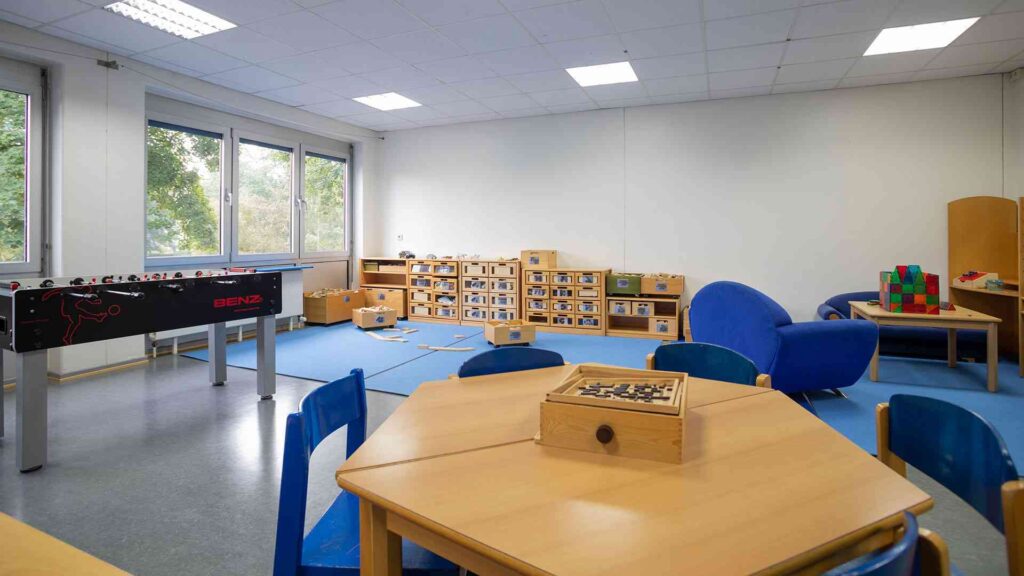 Innenbereich im Kinderzentrum Siesmayerstraße