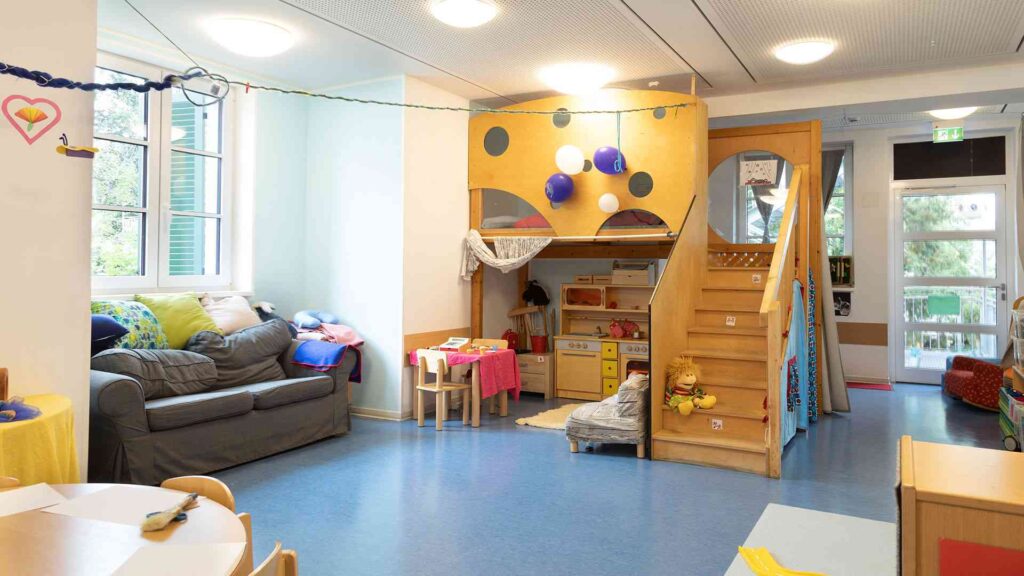 Innenbereich im Kinderzentrum Gustav-Freytag-Straße