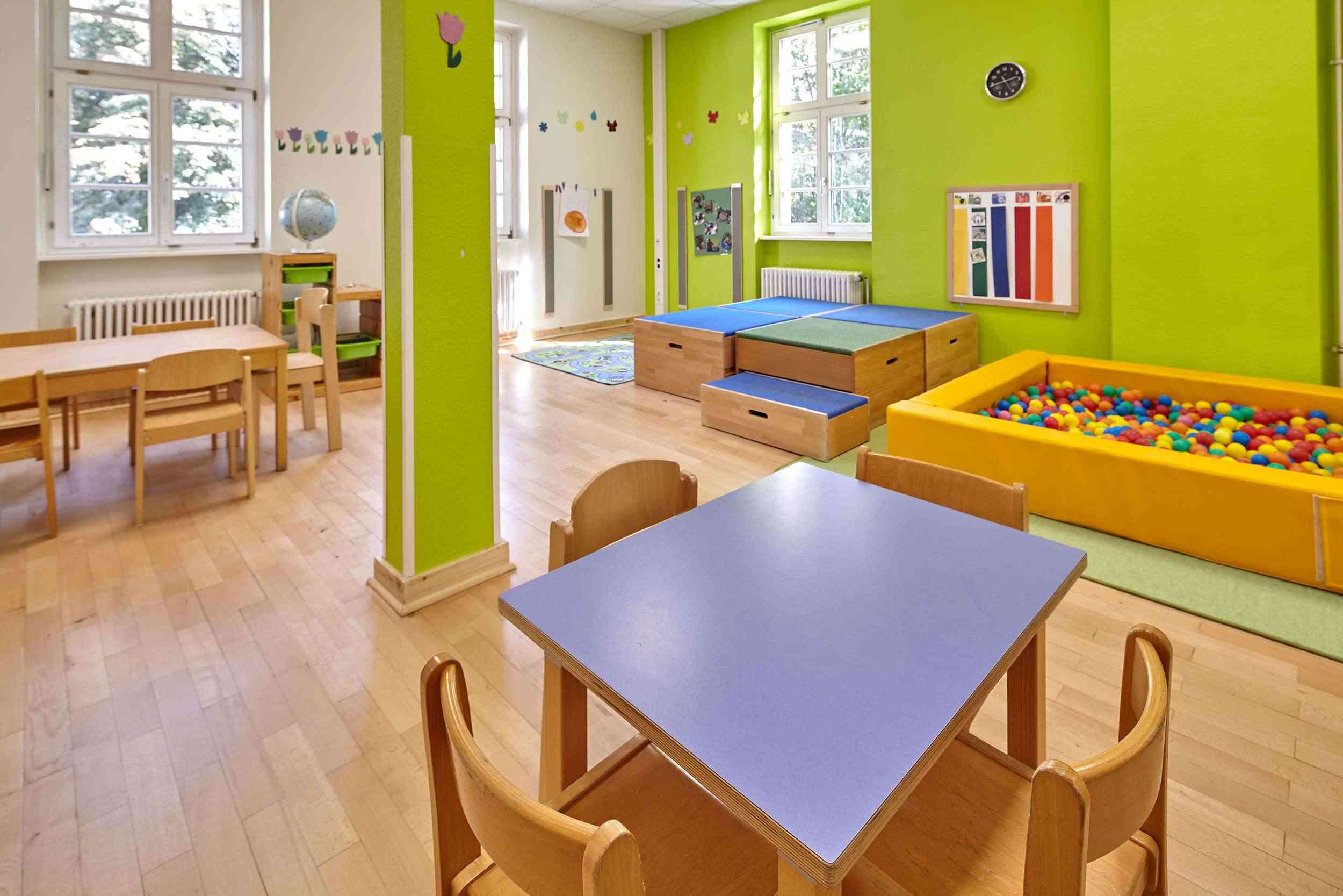 Innenbereich im Kinderzentrum Alt-Fechenheim