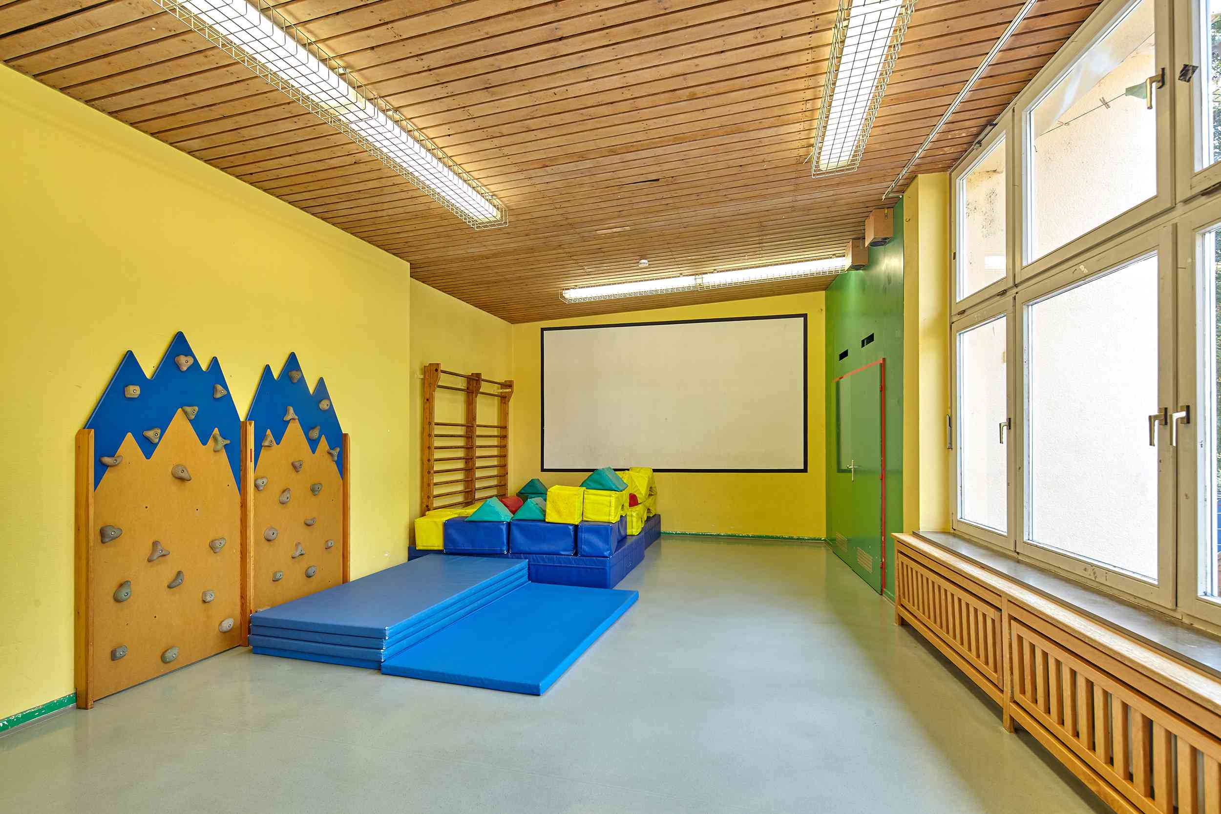 Bewegungsraum im Kinderzentrum In der Römerstadt