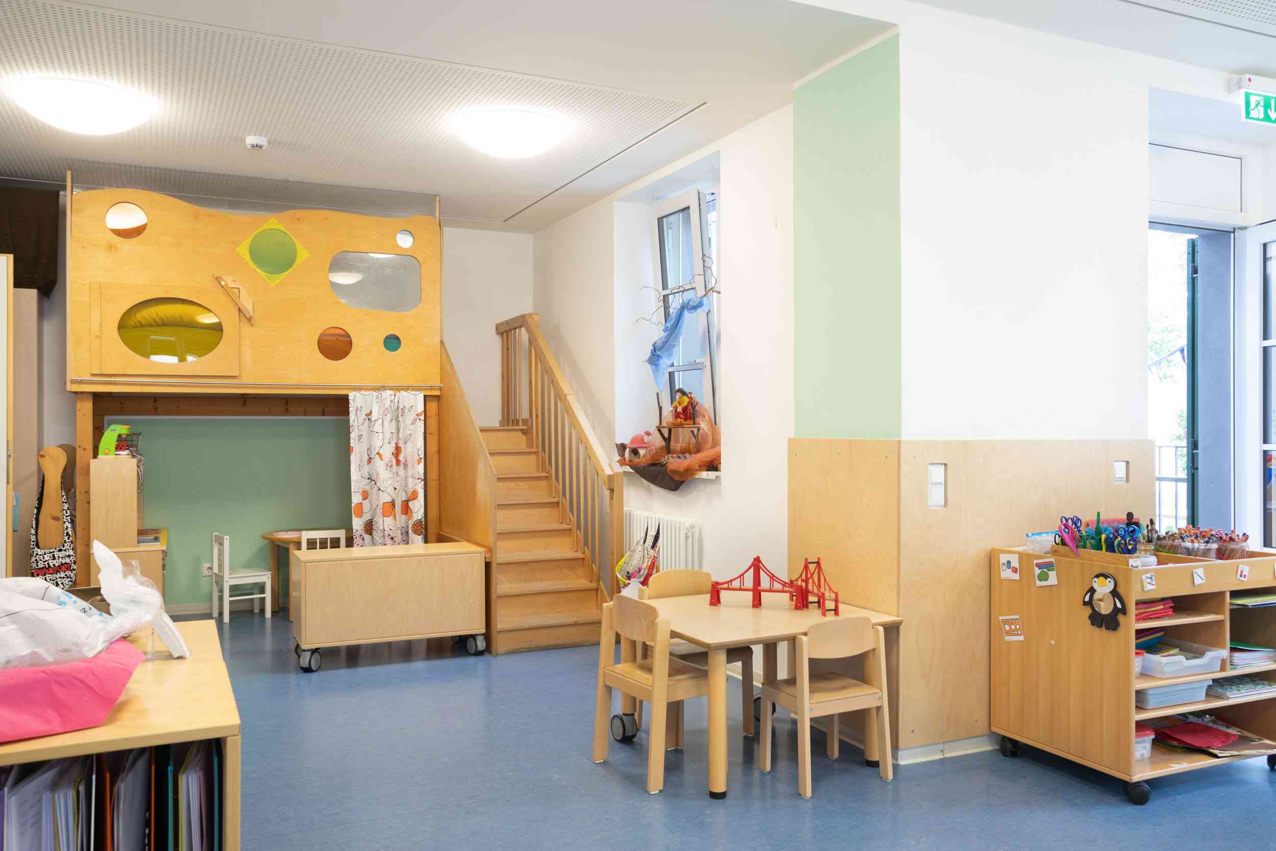 Innenbereich im Kinderzentrum Gustav-Freytag-Straße