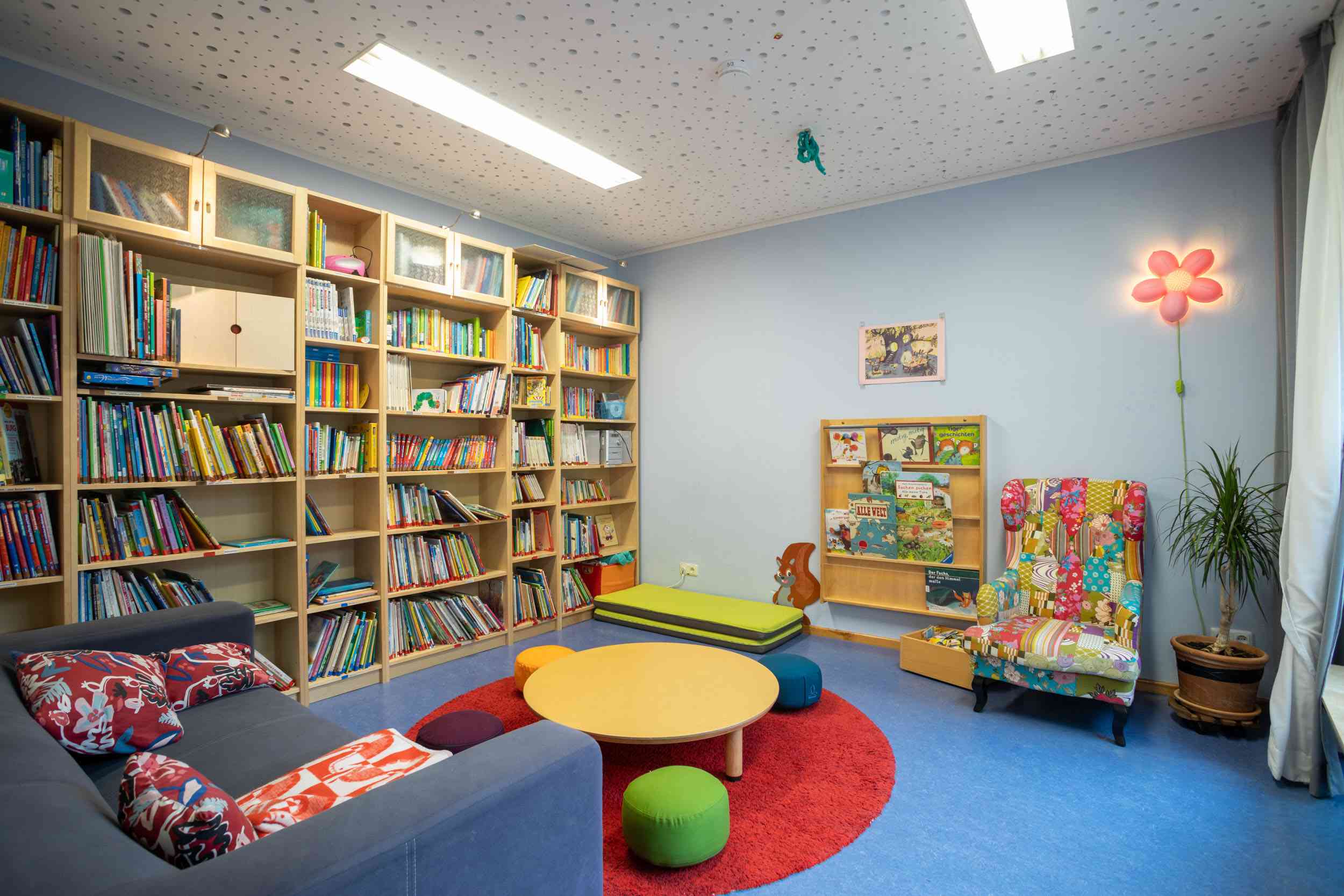 Lesezimmer im Kinderzentrum Eichendorffstrasse