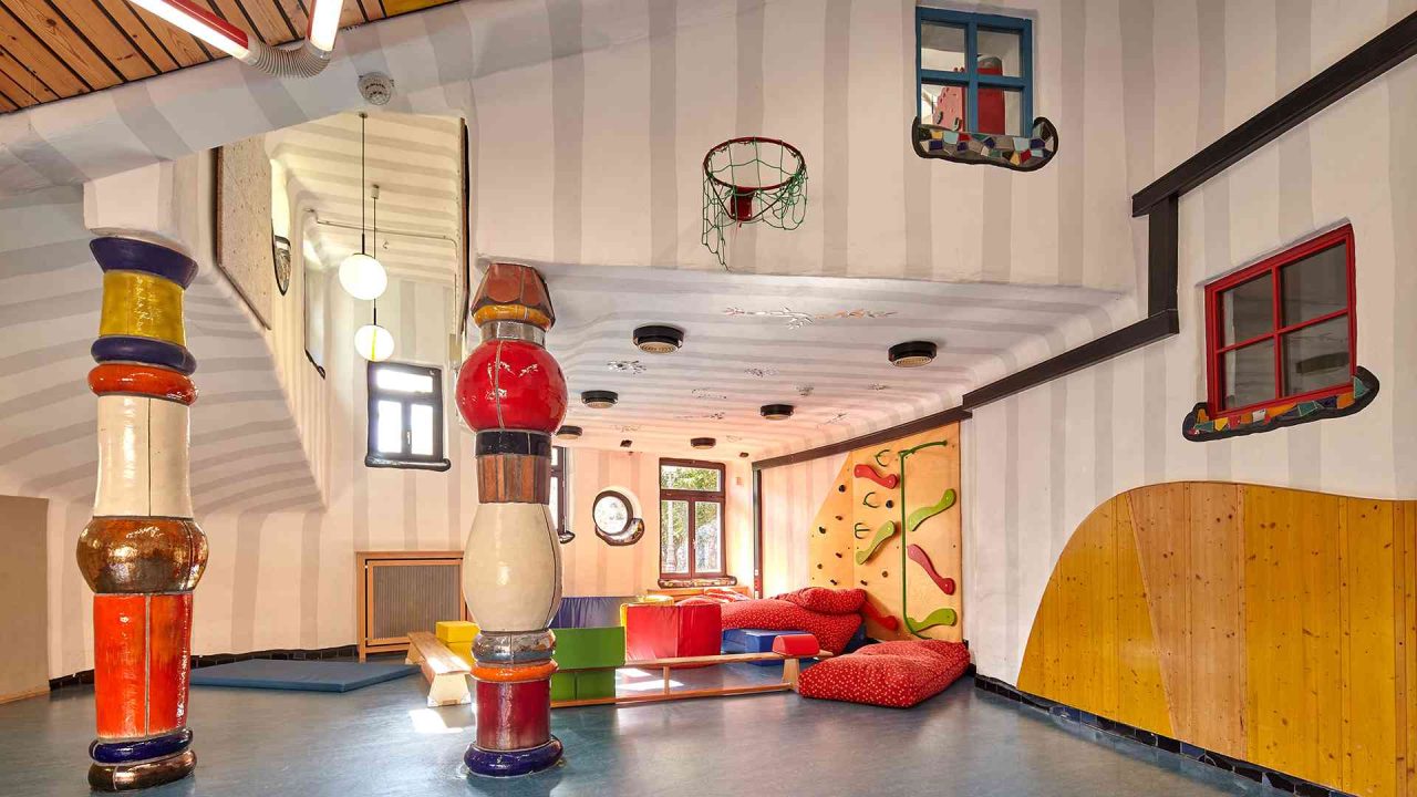 Innenbereich im Kinderzentrum Kupferhammer