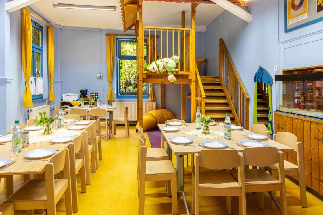 Essensraum im Kinderzentrum Paul-Schwerin-Straße