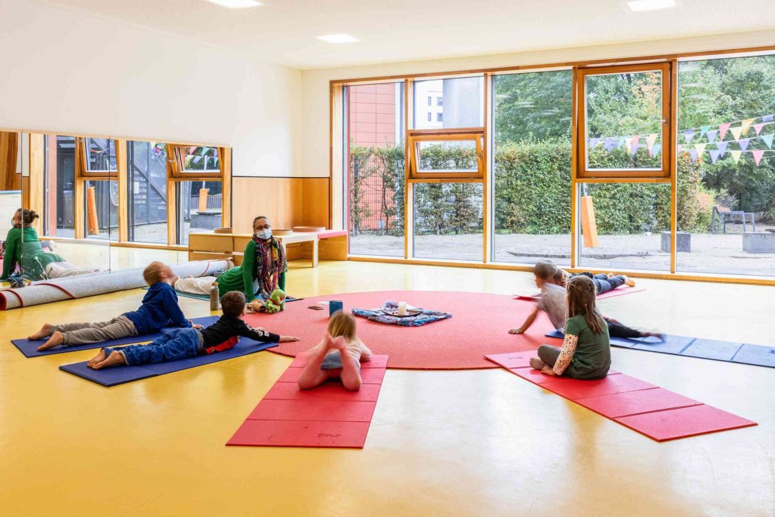 Bewegungsraum im Kinderzentrum Peter-Fischer-Allee