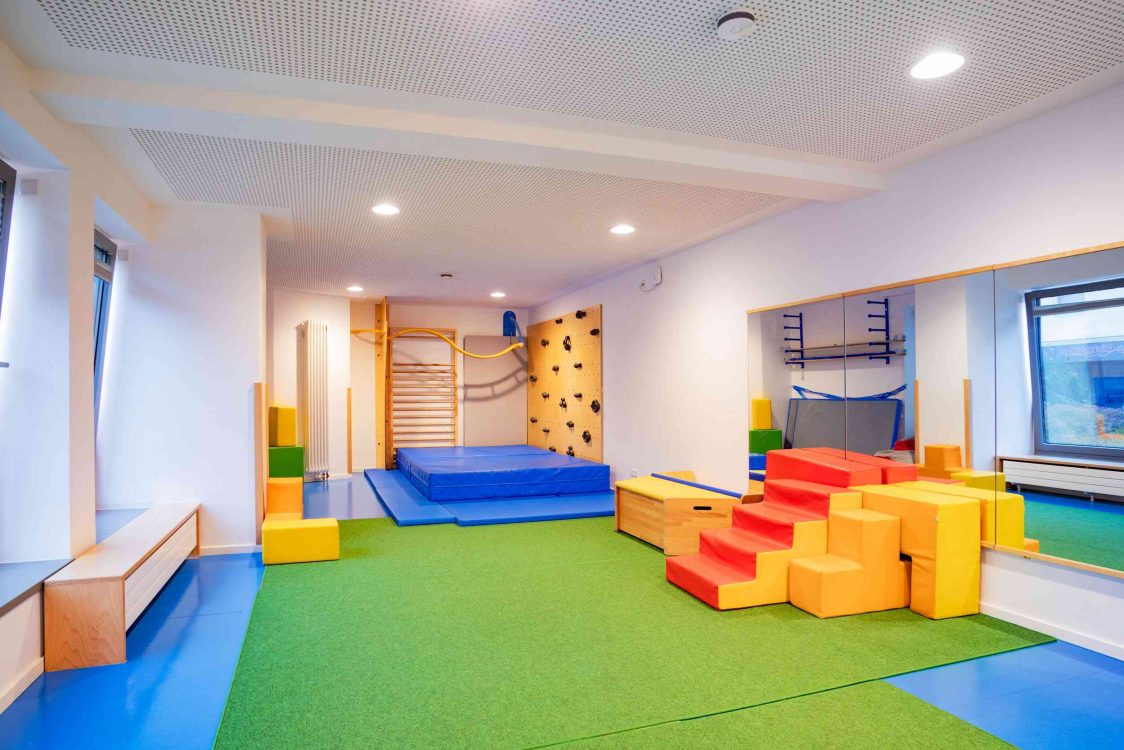 Bewegungsraum im Kinderzentrum Bruchfeldstraße