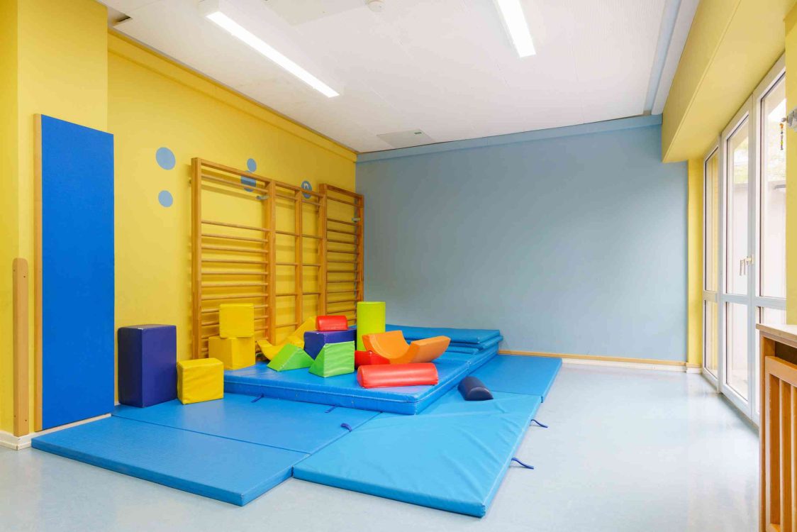 Bewegungsraum im Kinderzentrum Bruchfeldstraße
